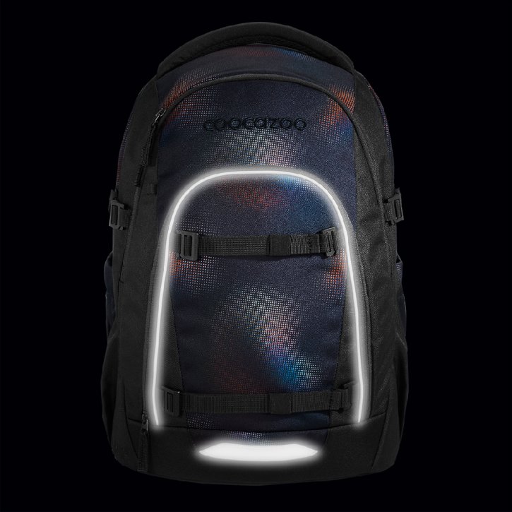 COOCAZOO MATE Schulrucksack rainbow illusion